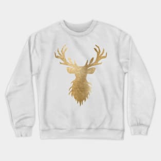 Golden reindeer Crewneck Sweatshirt